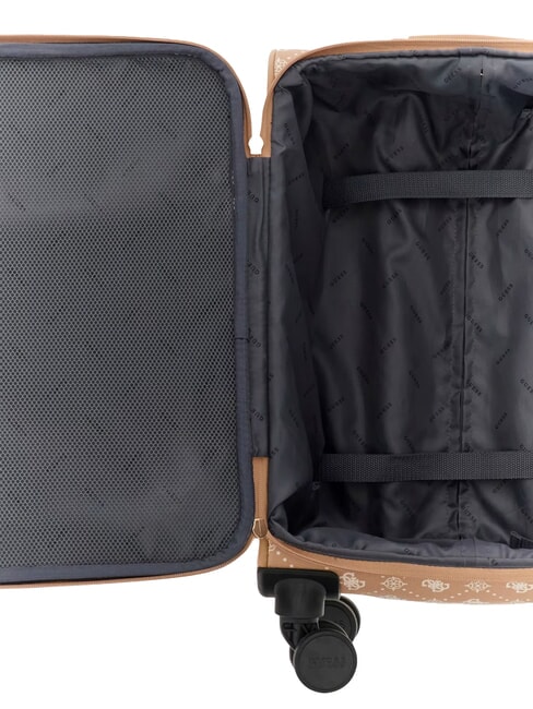 SILIA 18 Semi-rigid hand luggage trolley biscuits logo - Hand luggage