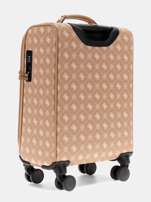SILIA 18 Semi-rigid hand luggage trolley biscuits logo - Hand luggage