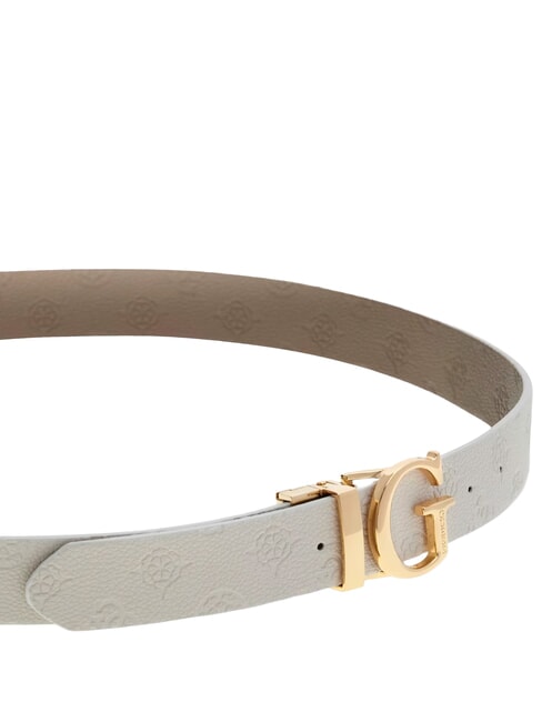 JENA Double-sided belt dark taupe multi - Belts