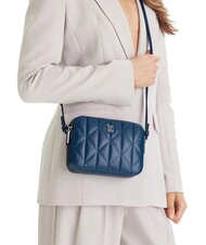 CALVIN KLEIN QUILTED EMBLEM Mini shoulder bag - Women&rsquo;s Bags