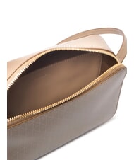 CALVIN KLEIN COATED EMBLEM Mini shoulder bag desert taupe aop - Women&rsquo;s Bags - 5