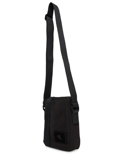 UTILITY CANVAS Shoulder bag on black - Over-the-shoulder Bags for Men