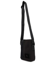 CALVIN KLEIN UTILITY CANVAS Shoulder bag on black - Over-the-shoulder Bags for Men - 3