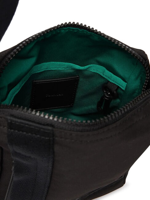 UTILITY CANVAS Shoulder bag on black - Over-the-shoulder Bags for Men