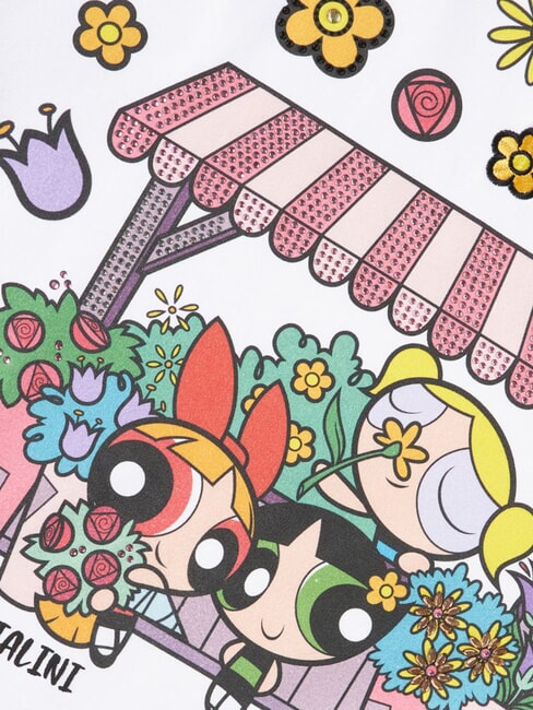 SUPERCHICCHE Patterned T-shirt, short sleeves white - T-shirt