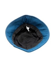 FURLA CAMPIONARIO - VARSITY  Canvas hat denim - Hats - 4