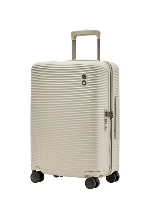 ULTIMA Expandable hardside carry-on trolley beige - Hand luggage