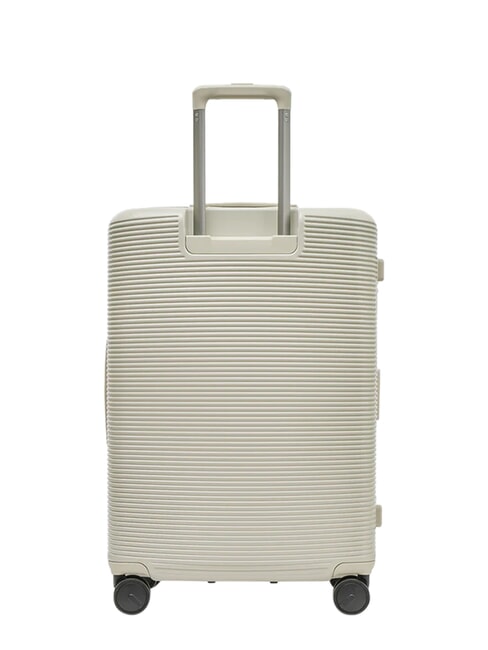 ULTIMA Medium rigid trolley, expandable beige - Rigid Trolley Cases