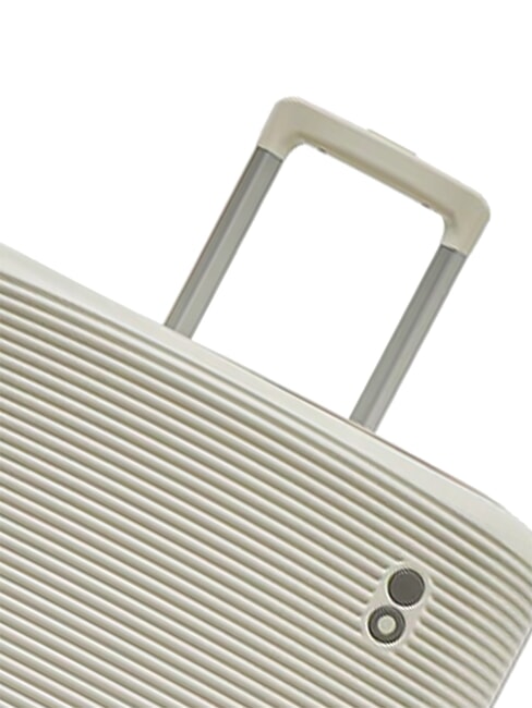 ULTIMA Medium rigid trolley, expandable beige - Rigid Trolley Cases