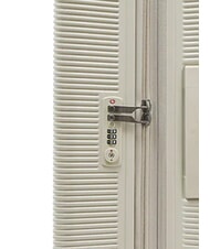 ECHOLAC ULTIMA Medium rigid trolley, expandable beige - Rigid Trolley Cases - 8