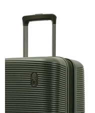 ECHOLAC ULTIMA Medium rigid trolley, expandable deep olive - Rigid Trolley Cases - 7