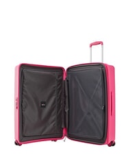 ECHOLAC FORZA Medium expandable trolley luminous pink - Rigid Trolley Cases - 2