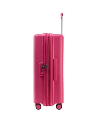 ECHOLAC FORZA Medium expandable trolley luminous pink - Rigid Trolley Cases - 5