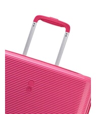 ECHOLAC FORZA Medium expandable trolley luminous pink - Rigid Trolley Cases - 6