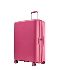 ECHOLAC FORZA Large expandable trolley luminous pink - Rigid Trolley Cases - 3