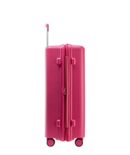ECHOLAC FORZA Large expandable trolley luminous pink - Rigid Trolley Cases - 4