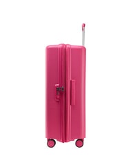 ECHOLAC FORZA Large expandable trolley luminous pink - Rigid Trolley Cases - 5
