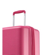 ECHOLAC FORZA Large expandable trolley luminous pink - Rigid Trolley Cases - 7