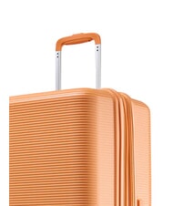 ECHOLAC FORZA Large expandable trolley apricot crush - Rigid Trolley Cases - 7