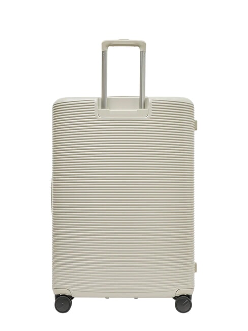 ULTIMA Large, rigid, expandable trolley beige - Rigid Trolley Cases