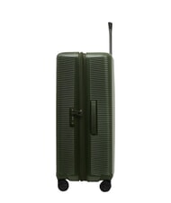 ECHOLAC ULTIMA Large, rigid, expandable trolley deep olive - Rigid Trolley Cases - 4