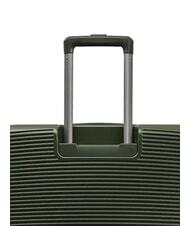 ECHOLAC ULTIMA Large, rigid, expandable trolley deep olive - Rigid Trolley Cases - 6