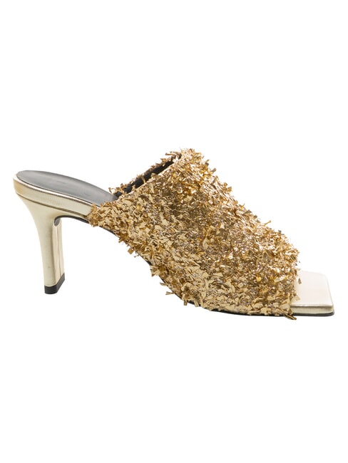 CAMPIONARIO - DIAMANTE  Sandals with rhinestones color gold + color light gold - Women&rsquo;s shoes