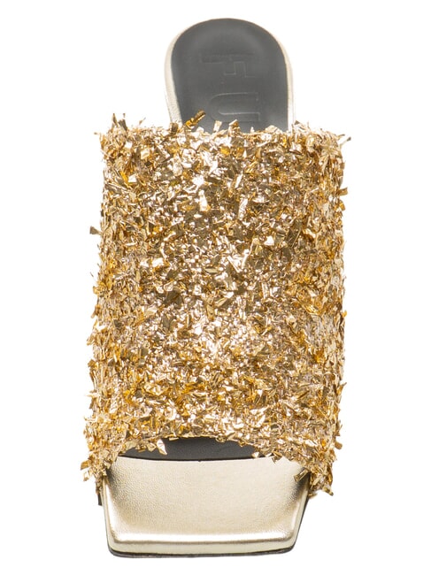 CAMPIONARIO - DIAMANTE  Sandals with rhinestones color gold + color light gold - Women&rsquo;s shoes