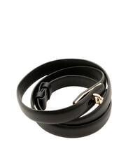 FURLA CAMPIONARIO - GENESI Leather belt Black - Belts - 3