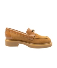 FURLA CAMPIONARIO - SFERA  Leather moccasins brandy + honey base - Women&rsquo;s shoes - 3