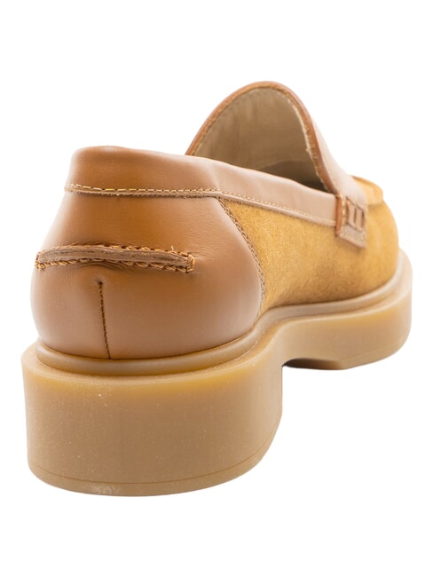 CAMPIONARIO - SFERA  Leather moccasins brandy + honey base - Women&rsquo;s shoes