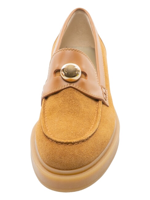 CAMPIONARIO - SFERA  Leather moccasins brandy + honey base - Women&rsquo;s shoes