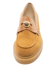 FURLA CAMPIONARIO - SFERA  Leather moccasins brandy + honey base - Women&rsquo;s shoes - 5
