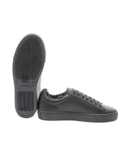 FURLA CAMPIONARIO - NICE  Leather sneakers Black - Women&rsquo;s shoes - 2