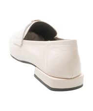 FURLA CAMPIONARIO - 1927 Leather moccasins Marshmallow - Women&rsquo;s shoes - 3