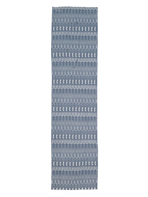 CAMPIONARIO - NET  Wool stole denim tones - Scarves