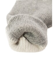 FURLA CAMPIONARIO - MOON Wool gloves pearl - Gloves - 4