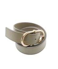 FURLA CAMPIONARIO - CAMELIA  Leather belt sage - Belts - 3