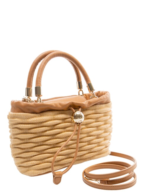 CAMPIONARIO - MIONIDO Mini Bag with shoulder strap Havana tones + brandy - Women&rsquo;s Bags