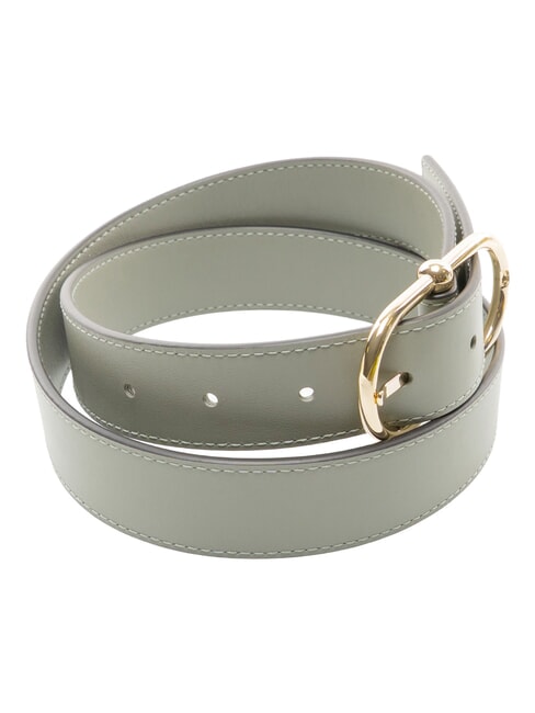 CAMPIONARIO - CAMELIA Leather belt agaveb - Belts