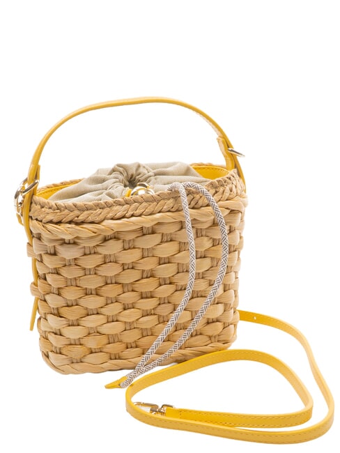 CAMPIONARIO - VIOLETTA  Mini handbag with shoulder strap natural+cream - Women&rsquo;s Bags