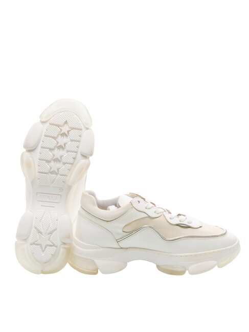 CAMPIONARIO - WONDERLACE UP Women's Sneakers talcum powder h+silver color - Women&rsquo;s shoes