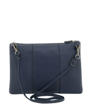 GABS BEYONCE Medium leather clutch bag with shoulder strap blue ink - Women&rsquo;s Bags - 2