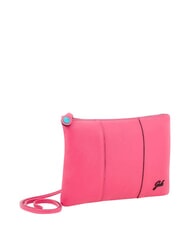 GABS BEYONCE Medium leather clutch bag with shoulder strap begonia - Women&rsquo;s Bags - 3