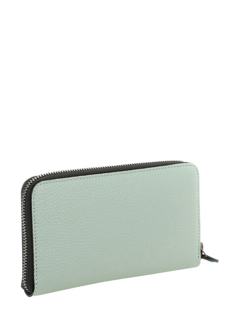 GMONEY17 Large leather ziparound wallet lake - Women&rsquo;s Wallets