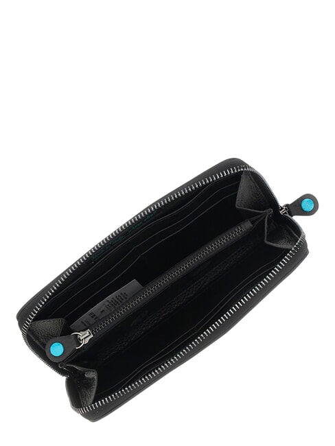 GMONEY17 Large leather ziparound wallet lake - Women&rsquo;s Wallets