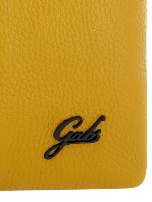 BEYONCE Medium leather clutch bag with shoulder strap honey - Women&rsquo;s Bags