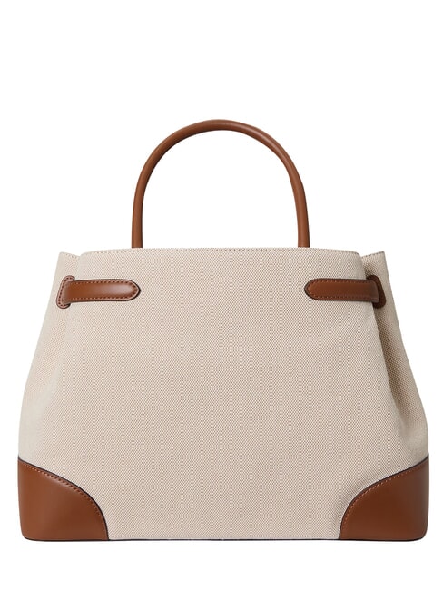 BLAIKE Handbag, with shoulder strap whitecanvas/tan - Women&rsquo;s Bags