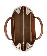 RALPH LAUREN BLAIKE Handbag, with shoulder strap whitecanvas/tan - Women&rsquo;s Bags - 6