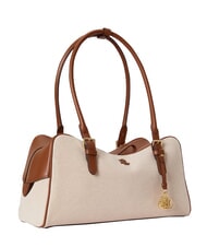 RALPH LAUREN MARCY Shoulder bag, double portability white/tan - Women&rsquo;s Bags - 4